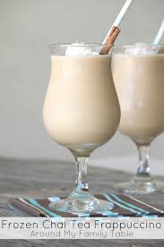 Frozen Chai Tea Smoothies